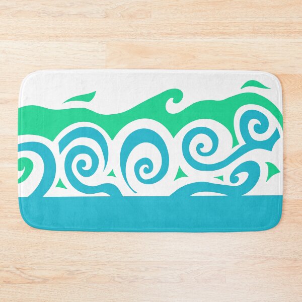 Item preview, Turquoise waves ocean designed and sold by AshStore.
