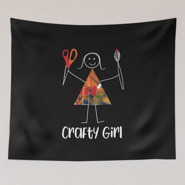 Item preview, Funny Crafty Girl designed and sold by whyitsme.