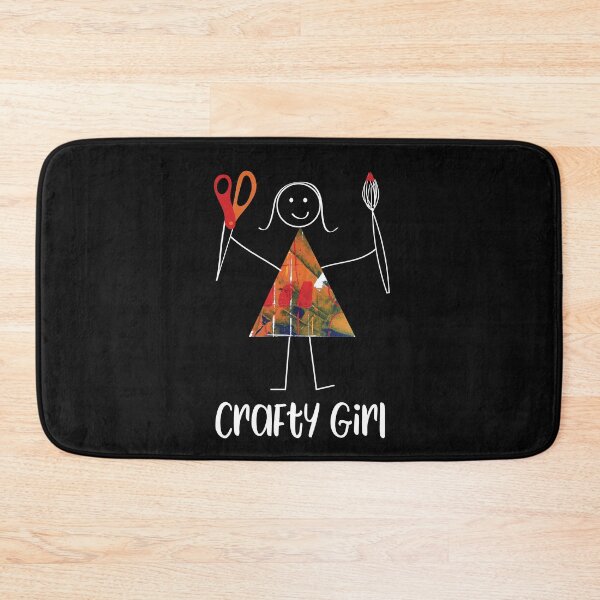 Item preview, Funny Crafty Girl designed and sold by whyitsme.