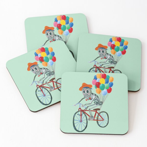Item preview, Dia de Muertos, Señor Bicycle Ride designed and sold by JohnParraArt.