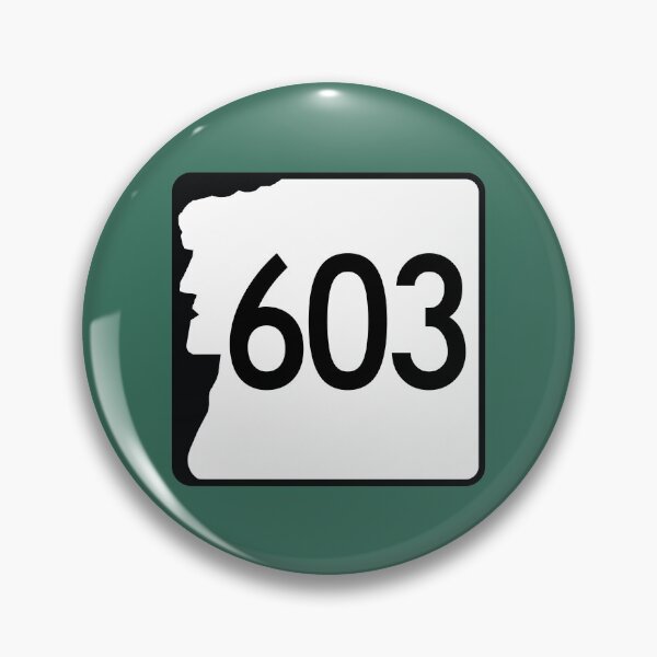 Item preview, New Hampshire State Route 603 (Area Code 603) designed and sold by SRnAC.