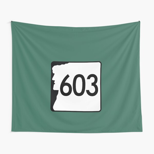 New Hampshire State Route 603 (Area Code 603) Tapestry