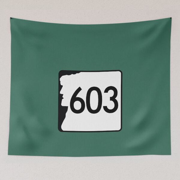 Item preview, New Hampshire State Route 603 (Area Code 603) designed and sold by SRnAC.