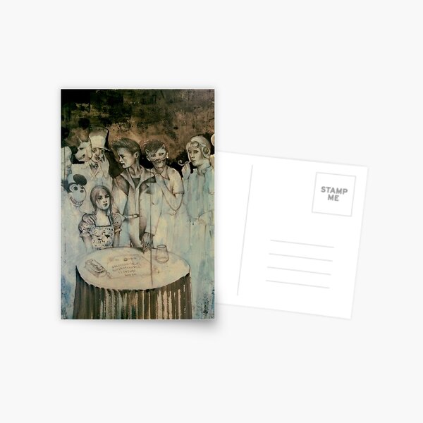A Good Night For Ouija ( Work In Progress ) Postcard