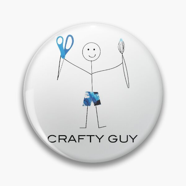 Item preview, Funny Mens Crafty design designed and sold by whyitsme.