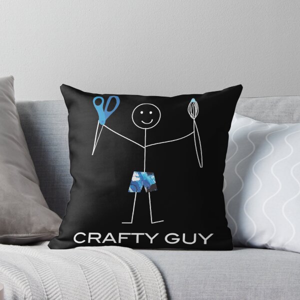 Item preview, Funny Mens Crafty design designed and sold by whyitsme.