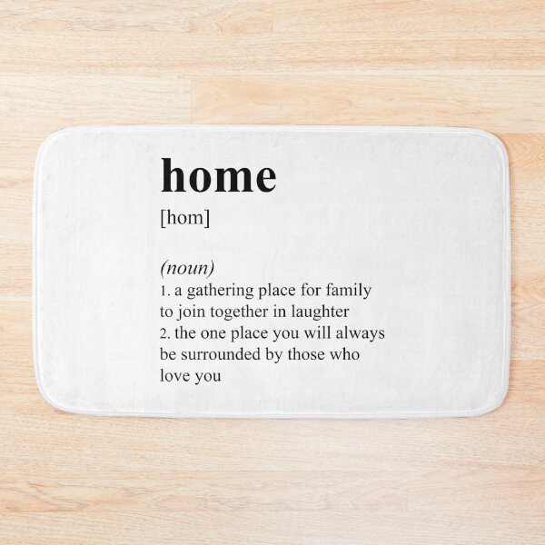 Item preview, Cute Family Home Definition  designed and sold by JustCreativity.