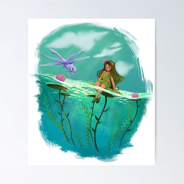 Item preview, The Pond Girl  designed and sold by EllieGraces.