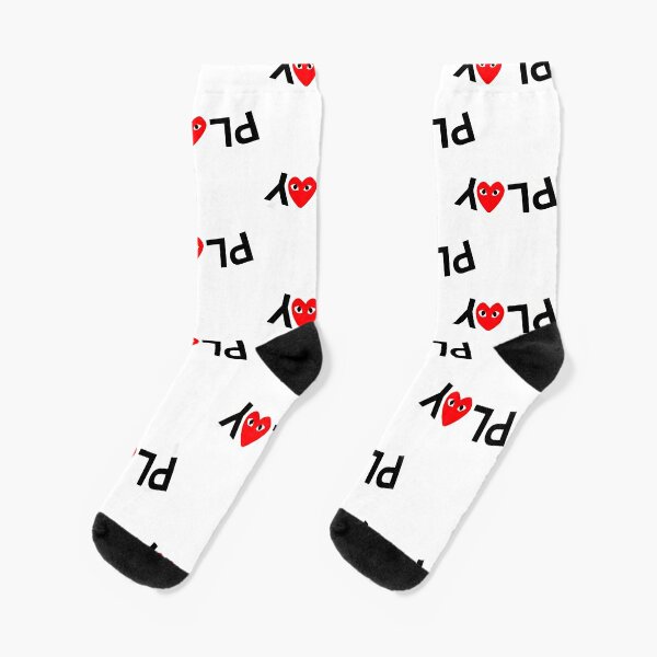 comme des garcons socks heart