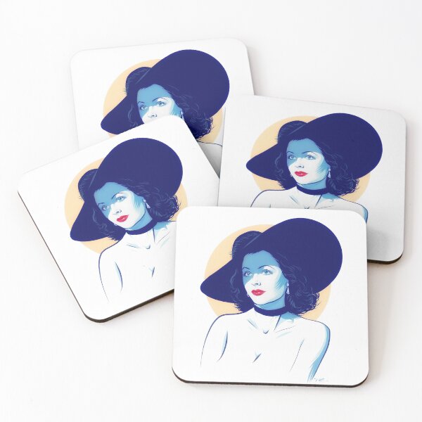 Item preview, Hedy Lamarr - An illustration by Paul Cemmick designed and sold by TIGERDAVER.
