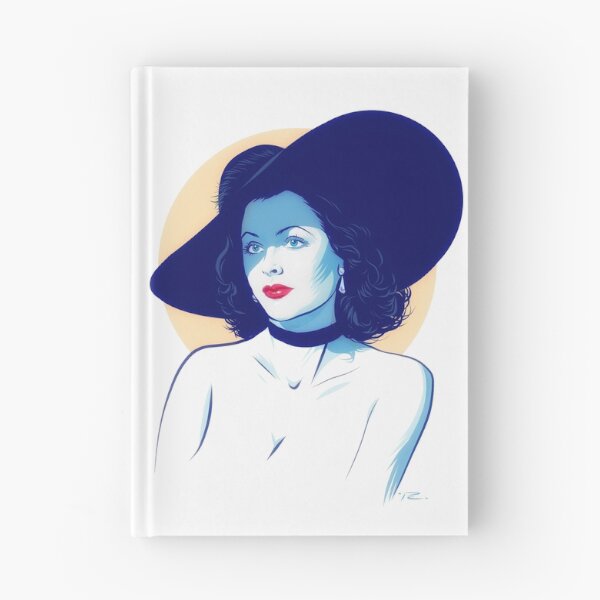 Item preview, Hedy Lamarr - An illustration by Paul Cemmick designed and sold by TIGERDAVER.
