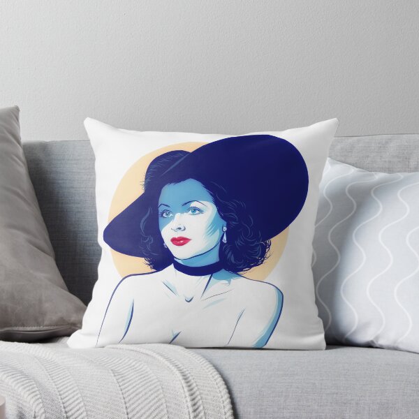 Item preview, Hedy Lamarr - An illustration by Paul Cemmick designed and sold by TIGERDAVER.