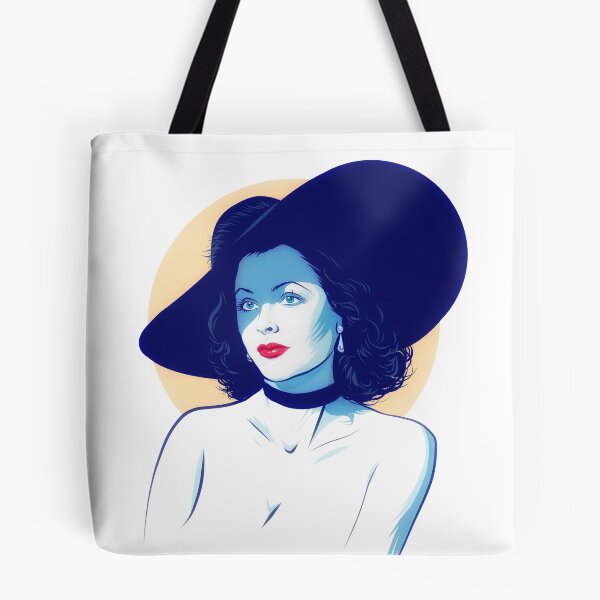 Item preview, Hedy Lamarr - An illustration by Paul Cemmick designed and sold by TIGERDAVER.