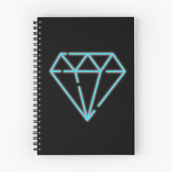 Item preview, Neon pink and blue diamond gift designed and sold by conceptDVS.