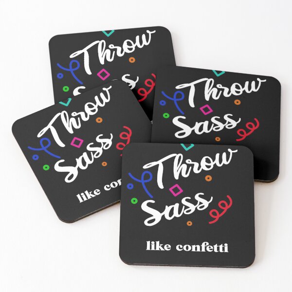 Item preview, Throw Sass Like Confetti, Gift funy shirt, Slim Fit Classic T-shirt designed and sold by Widisp.