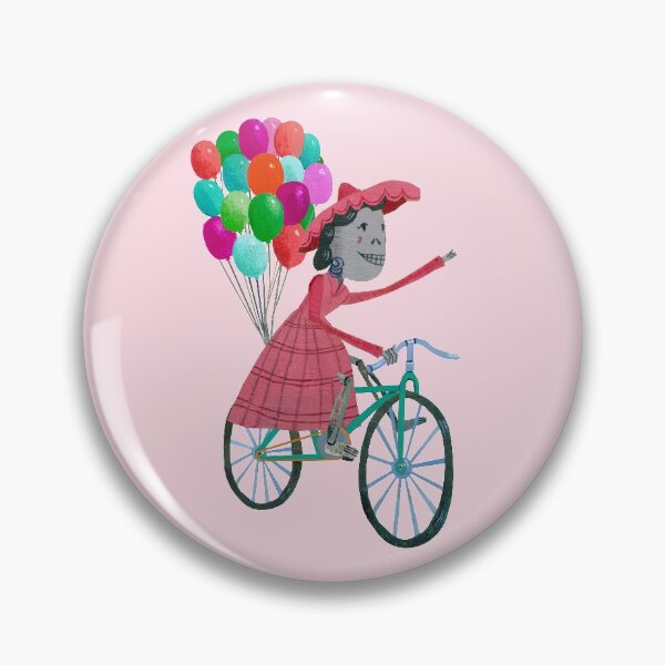 Item preview, Dia de Muertos, Señora Bicycle Ride designed and sold by JohnParraArt.