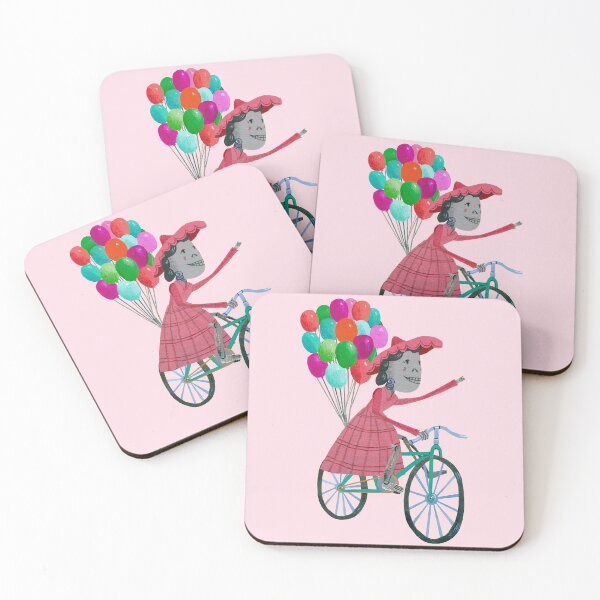 Item preview, Dia de Muertos, Señora Bicycle Ride designed and sold by JohnParraArt.