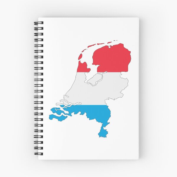 Item preview, Netherlands Outline - Luxembourg Flag designed and sold by iamstudent.