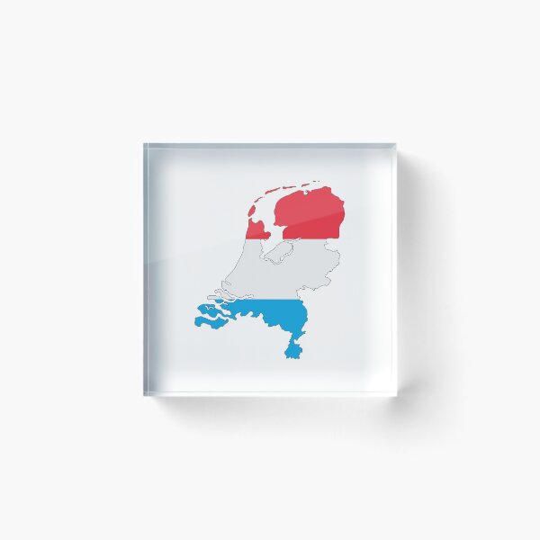 Item preview, Netherlands Outline - Luxembourg Flag designed and sold by iamstudent.