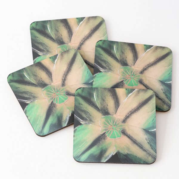 Item preview, Green and gold flower designed and sold by CathyB-P.