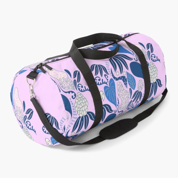 Item preview, BLUE and WHITE ABSTRACT LEAFS PATTERN designed and sold by corner-shop.