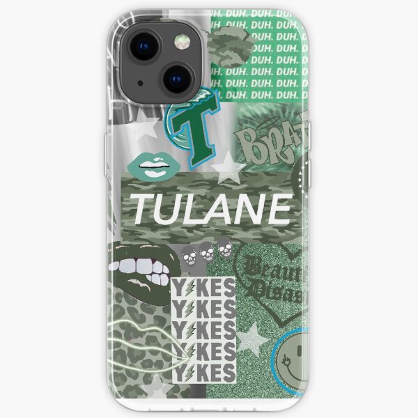 Trendy Tulane Collage iPhone Soft Case