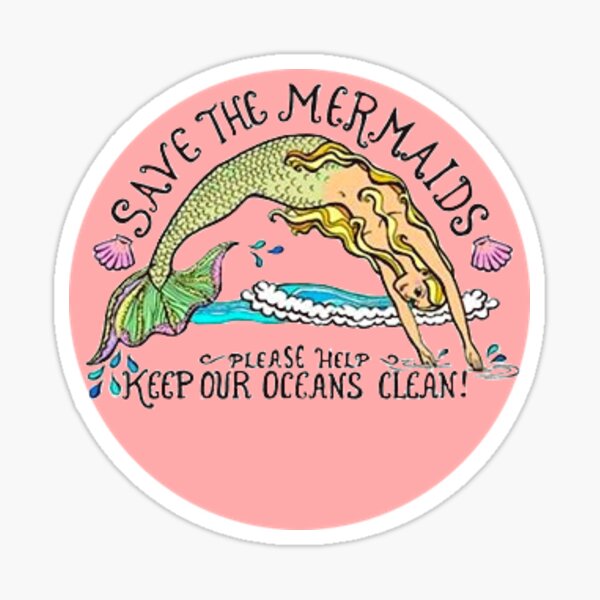 sauvez les sirènes Sticker