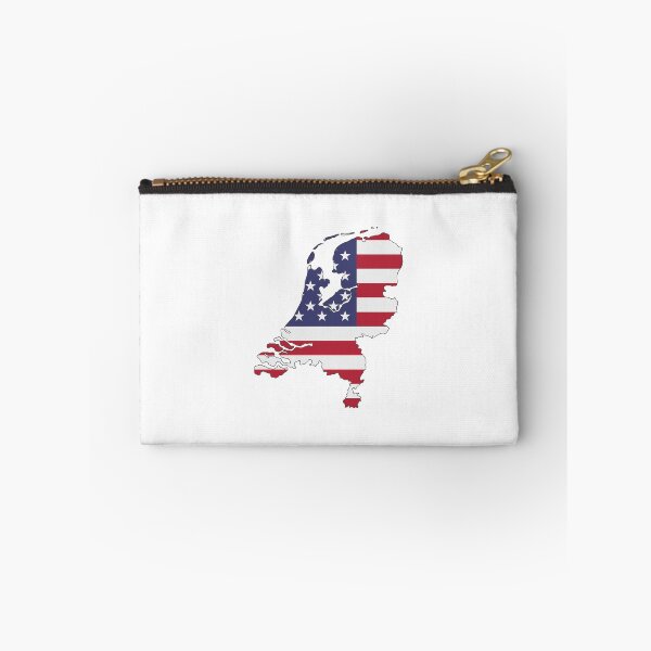 Item preview, Netherlands Outline - United States Flag designed and sold by iamstudent.