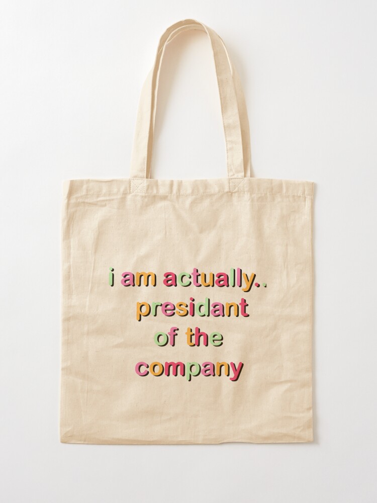 president company bags