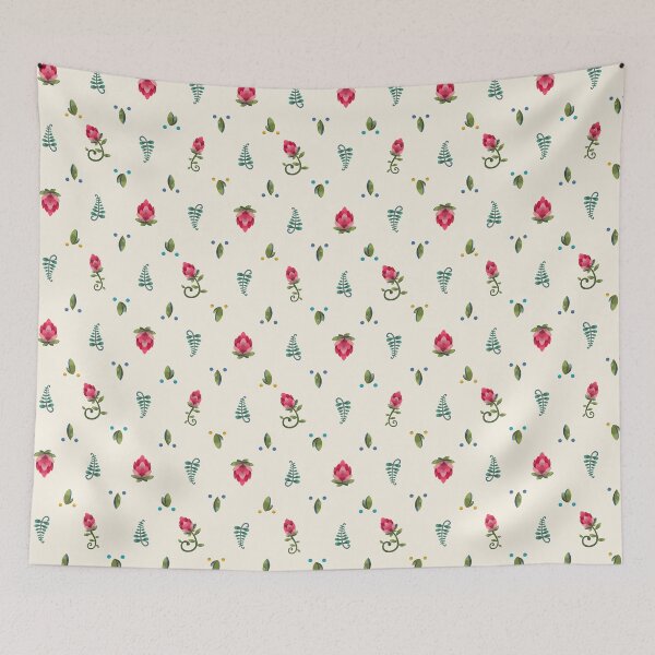 Item preview, Light Simple Protea Flower Pattern designed and sold by maak-and-illy.