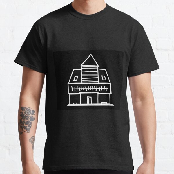 Black and White Pop Punk House Classic T-Shirt