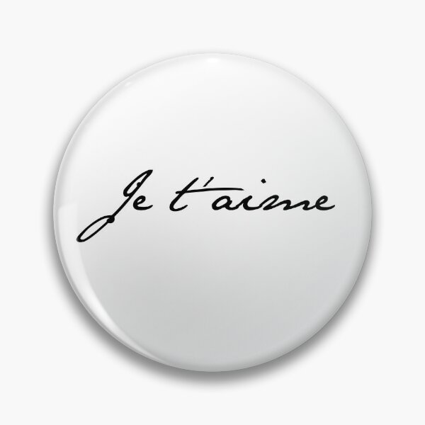 Item preview, Je t'aime designed and sold by enoramarie.