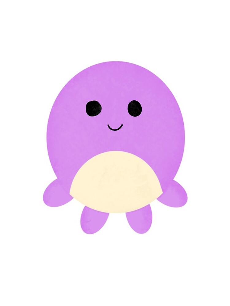 purple octopus squishmallow tag