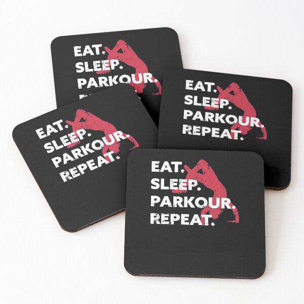 Item preview, Eat Sleep Parkour Repeat Freerunning Runner Gift designed and sold by jeffded.