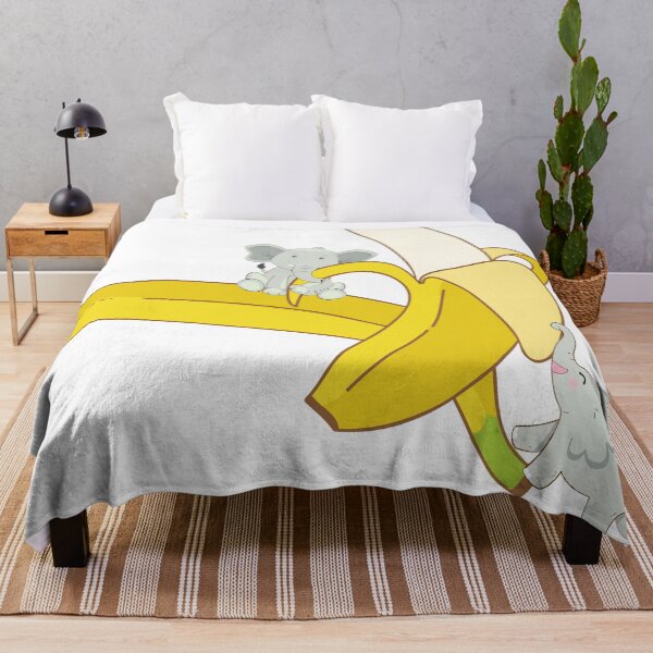 Item preview, Elephants eating bananas designed and sold by MaLe87creative.