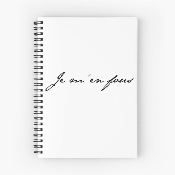 Item preview, Je m'en fous (I don't care) designed and sold by enoramarie.