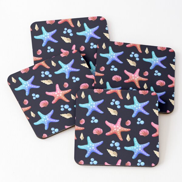 Item preview, Underwater Shells and Starfish designed and sold by madtoyman.