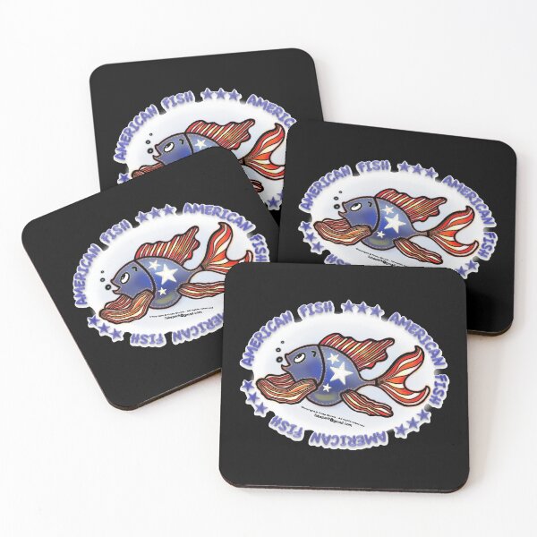 Item preview, American Fish designed and sold by FabSpark.