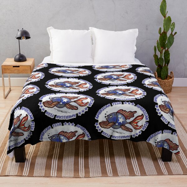 Item preview, American Fish designed and sold by FabSpark.