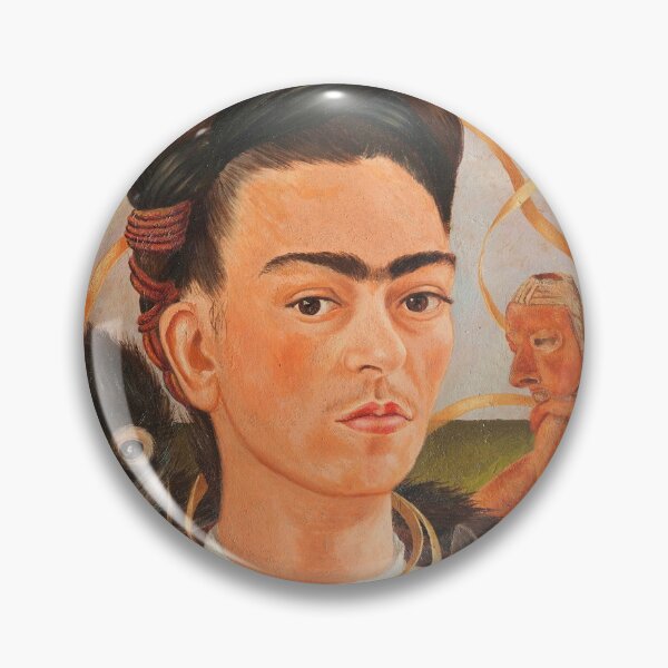 Item preview, Frida Kahlo Exhibition Art Poster - Self-Portrait with Monkey 1988 designed and sold by Francisco Couto.