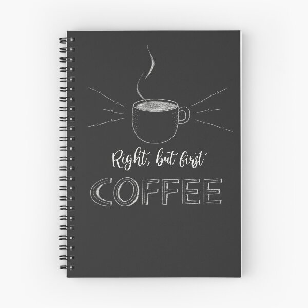Item preview, Right, but first coffee chalkboard gift for coffee lovers designed and sold by JokeGysen.
