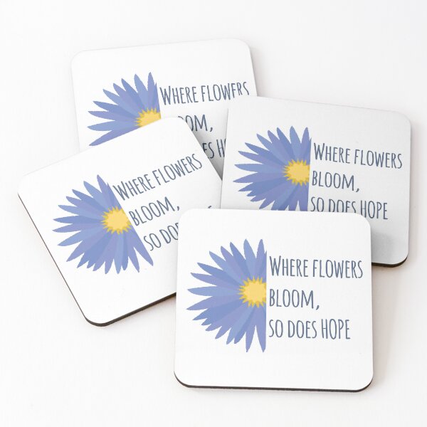 Item preview, Where Flowers Bloom, So Does Hope designed and sold by heartfeltarts93.