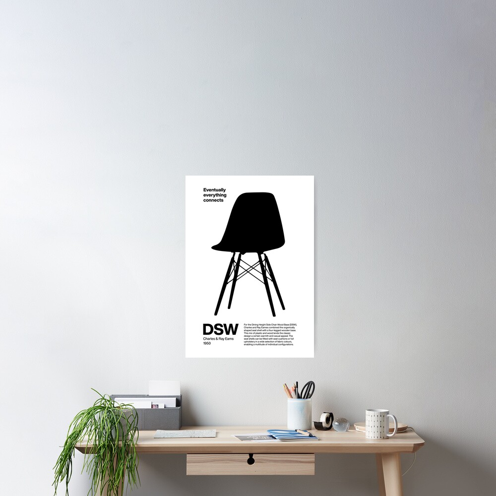 DSW Eams Chair Poster