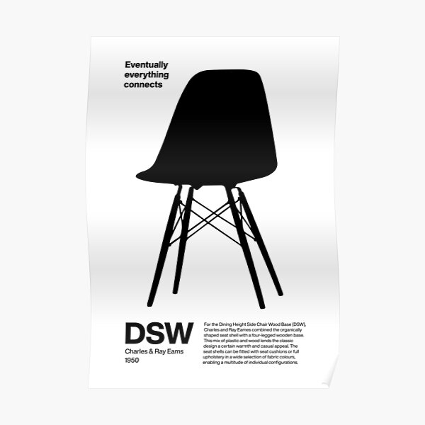 DSW Eams Chair Poster