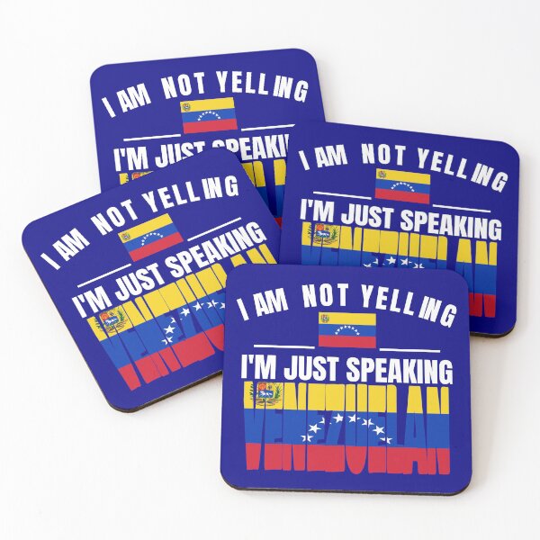 Item preview, I'm Not Yelling I'm Venezuelan Flag T Shirt Merch designed and sold by PRINTS2HOT.