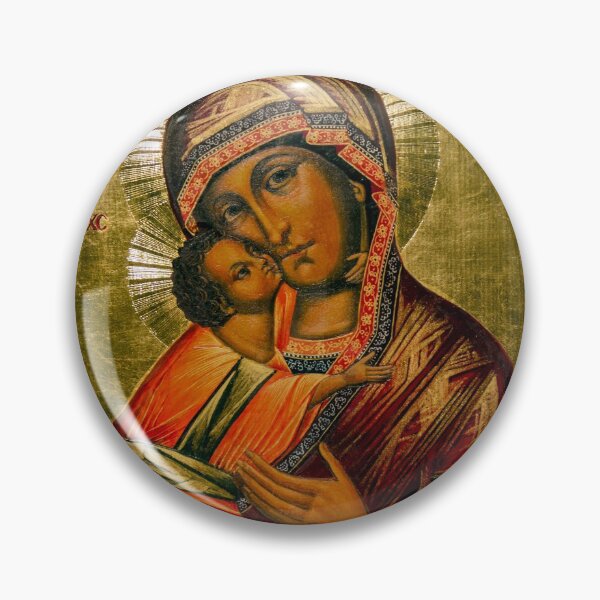 Item preview, Our Lady of Vladimir Icon /Copy/ designed and sold by Elzbieta Fazel.