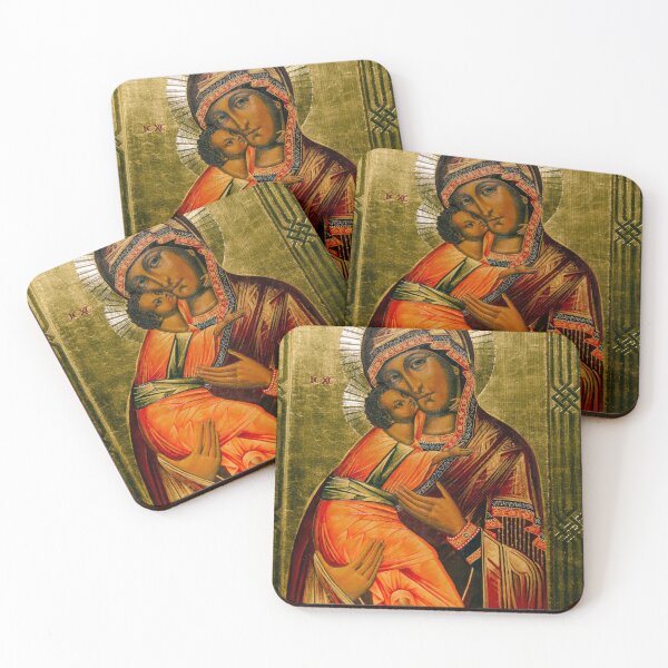 Item preview, Our Lady of Vladimir Icon /Copy/ designed and sold by Elzbieta Fazel.