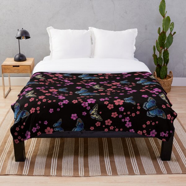 Item preview, Mariposas y flores de cerezo designed and sold by kellymavis.
