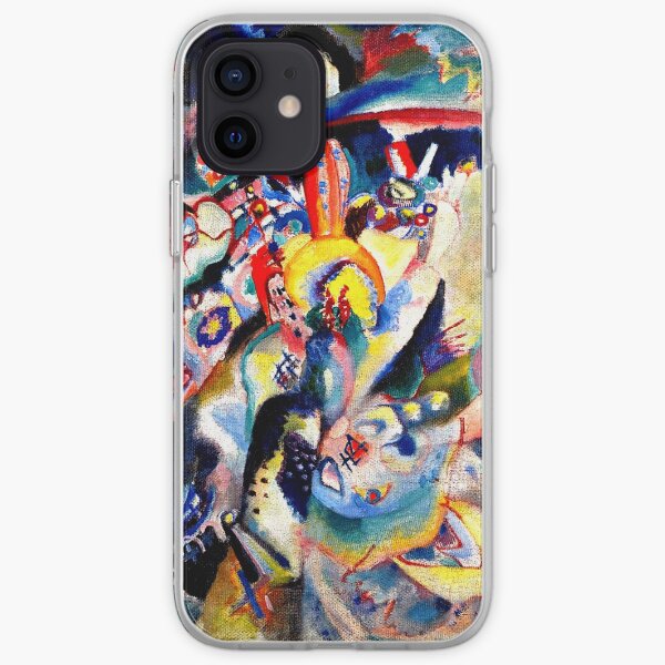 Kandinsky - Moscow II, abstract art iPhone Soft Case