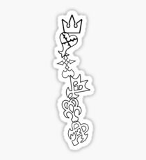 The Symbols of Kingdom Hearts Sticker